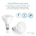 Tenergy Dimmable LED Flood Light Bulbs, 60 Watt Equivalent (8W), Warm White Soft White (2700K), BR30 E26 Medium Standard Base Recessed Light Bulbs for Can Ceiling Light, UL Listed (Pack of 8)