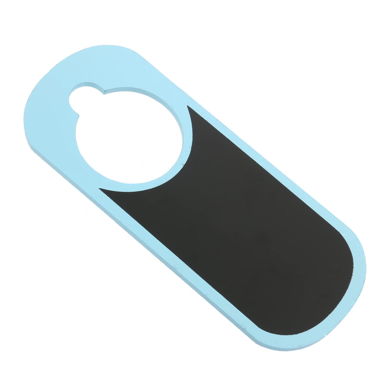 PRETYZOOM No Soliciting Sign for Door 2-sided Mini Chalkboard Door Hanger Office Sign 22x9cm