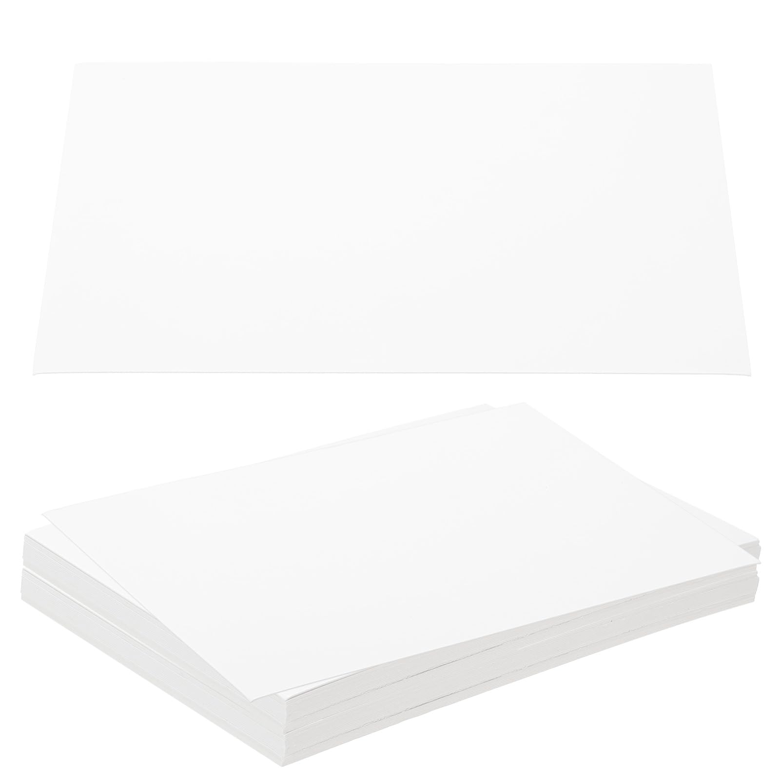 Carton pour couverture de reliure de livre blanc PATIKIL, créer des carnets rigides 7x5