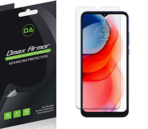 (6 Pack) Dmax Armor for Motorola Moto G Play (2021) Screen Protector, Anti Bubble High Definition Clear Shield