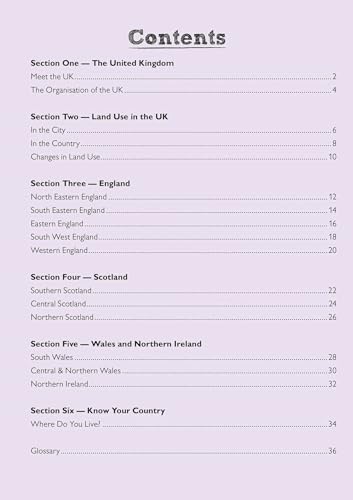 KS2 Discover & Learn: Geography - United Kingdom Study Book