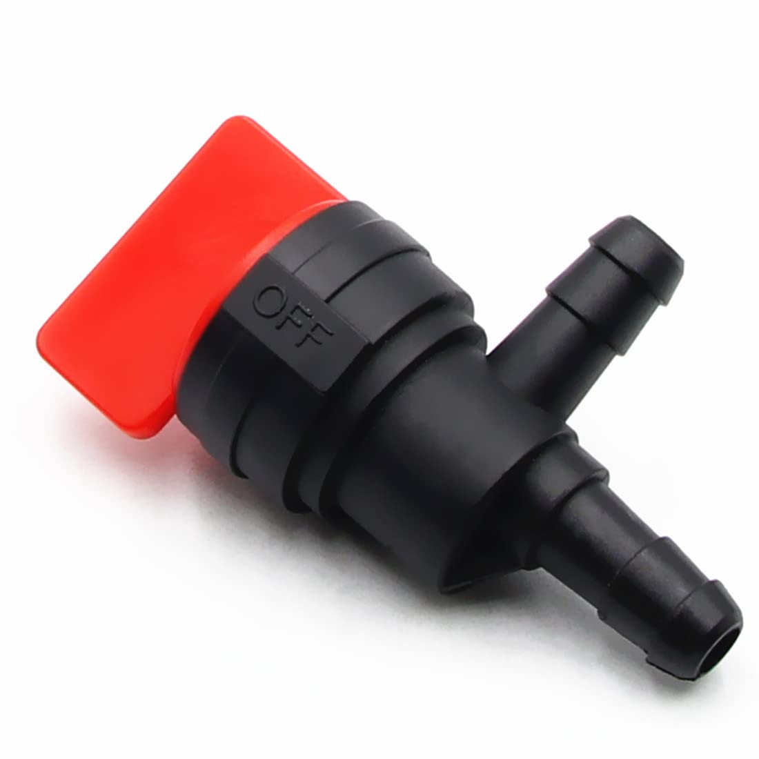 Absperrventil Für Tecumseh 35857 32961 – 90 Grad, 6,35 Mm (1/4 Zoll), 5 Stück Mit Klemmen, Ersatz Für 697944, 698181