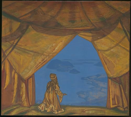 Affiche Nicholas Roerich Seigneur de la nuit posters art mural vintage 60x90cm