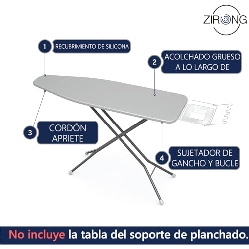La Mejor Selección de Fundas para tablas de planchar los más recomendados. 15 Imagen adicional