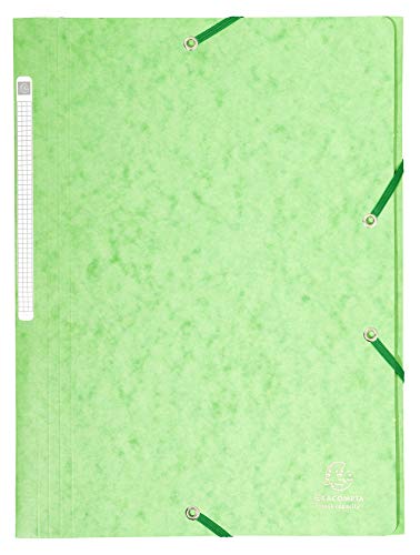 Chemise à élastiques Exacompta pour organiser vos dossiers de bureau avec style