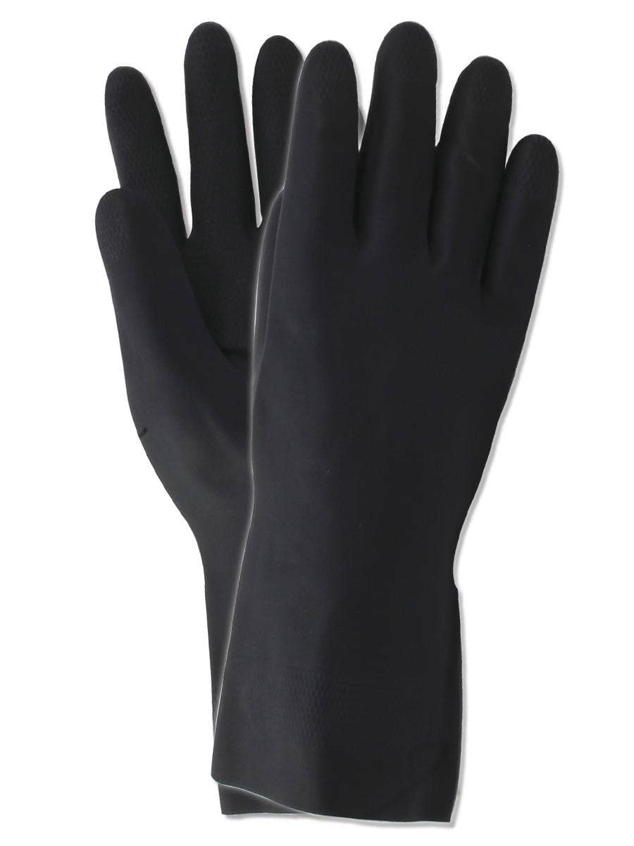 MAGID 712-XL MultiMaster 712 30 Mil Flock-Lined Neoprene Gloves Black XL Pack of 12