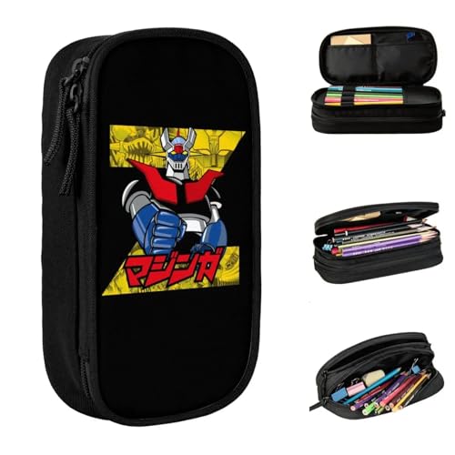 HFDGFJKKL Étuis à crayons Mazinger Z Goldorak Étui à crayons Grendizer ActarusManga Porte-stylo pour les élèves Cadeau du Festival de la Papeterie scolaire
