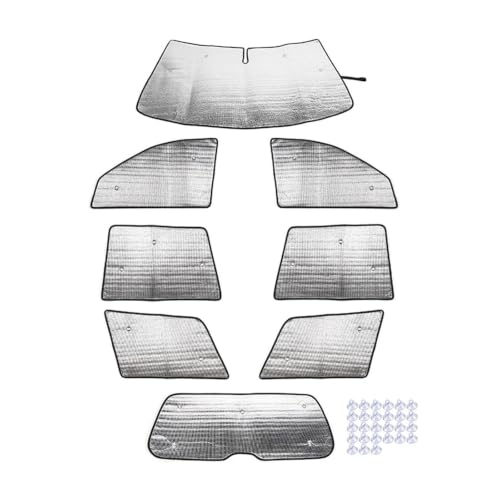 Pare-soleil pour Jeep Grand Cherokee 2007-2010 protection de fenêtre avant et arrière