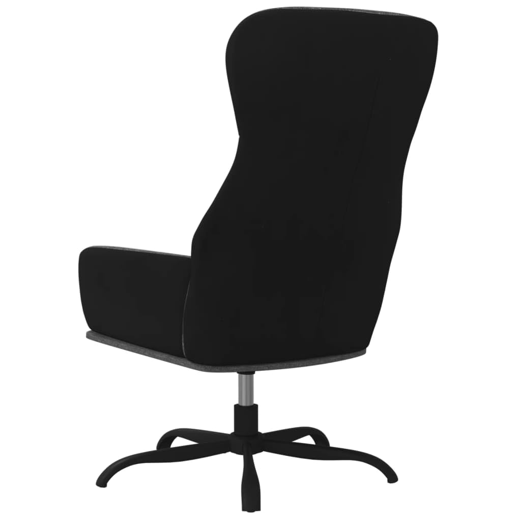 Relaxsessel Hellgrau Stoff mit Metallgestell, drehbar 360 Grad, gepolstert mit Schaumstoff, ergonomisch bequemer Lounge Sessel für Wohnzimmer, Büro, Leseecke, mit Armlehne und Rückenlehne