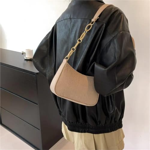 Fashion Felt Cloth Pattern Shoulder Bags For Women Small Handle Underarm Bag Clutch Luxury Solid Color Female Handbag3