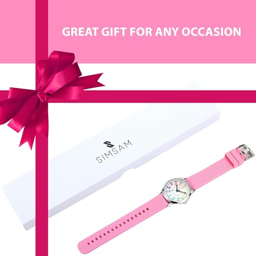 Image of Kids Analog Watch, Learning Watch for Kids 8-12, Waterproof Time Teacher Watches for Boys Ages 5-7 6-8, Easy to Read Educational Girls Watches Ages 8-12, Great Gift Boys Girls Year 4-12 Old Waterproof