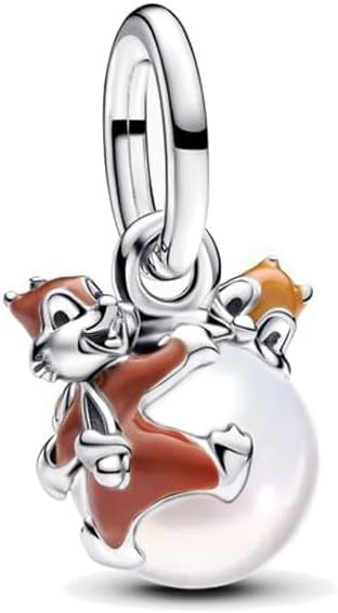 Mickey Christmas Wreath Charm Fit Women Bracelet Necklaces Fashion Gifts 925 Sterling Silver DIY Jewelry - Image 2