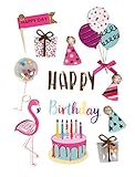 Zum Verzieren von Fotos und Bilderrahmen. Scrapbooks und Planer lassen sich mit den selbstklebenden Formen individuell gestalten