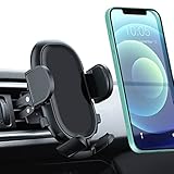 Soporte Móvil Coche, Universal Soporte Teléfono Coche para Rejilla del Aire Ventilación, Rotación de 360 Grados con iPhone 13/13 Pro/12/12 Pro/11/X/8 Otros Dispositivos de 4.7-6.9 Pulgadas