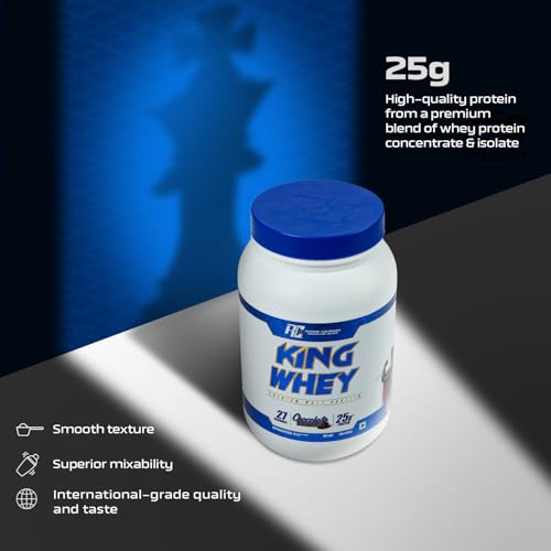 Image of Ronnie Coleman Signature Series King Whey Protein, Chocolate Brownie (27 Servings, 907g / 2lbs) | Premium Whey Protein Powder