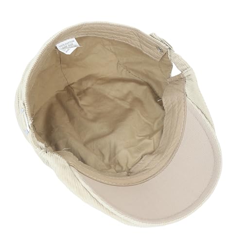 Image of FabSeasons Cotton Ivy Flat Golf Cap - Classic Newsboy Gatsby Hat for Men