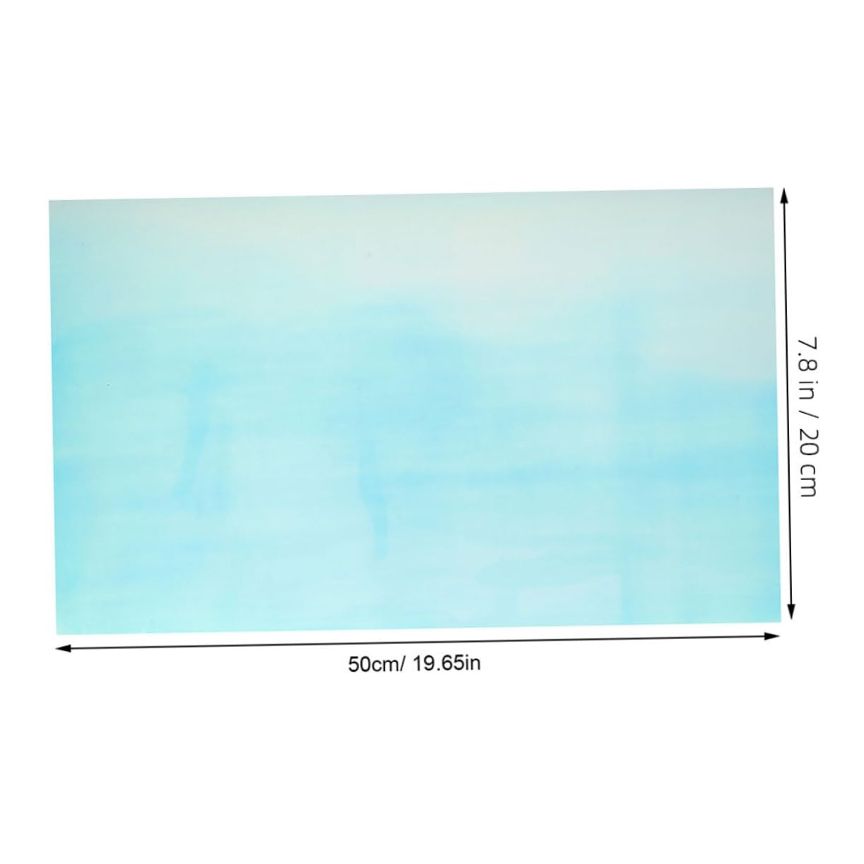 HOMSFOU Glow Dark Luminous Transfer Vinyl DIY Heat Transfer Film Iron-on Shiny Multi-Functional Fabric