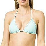 PUMA Womens Swim Women's Triangle Bikini Top, Angel Blue, L