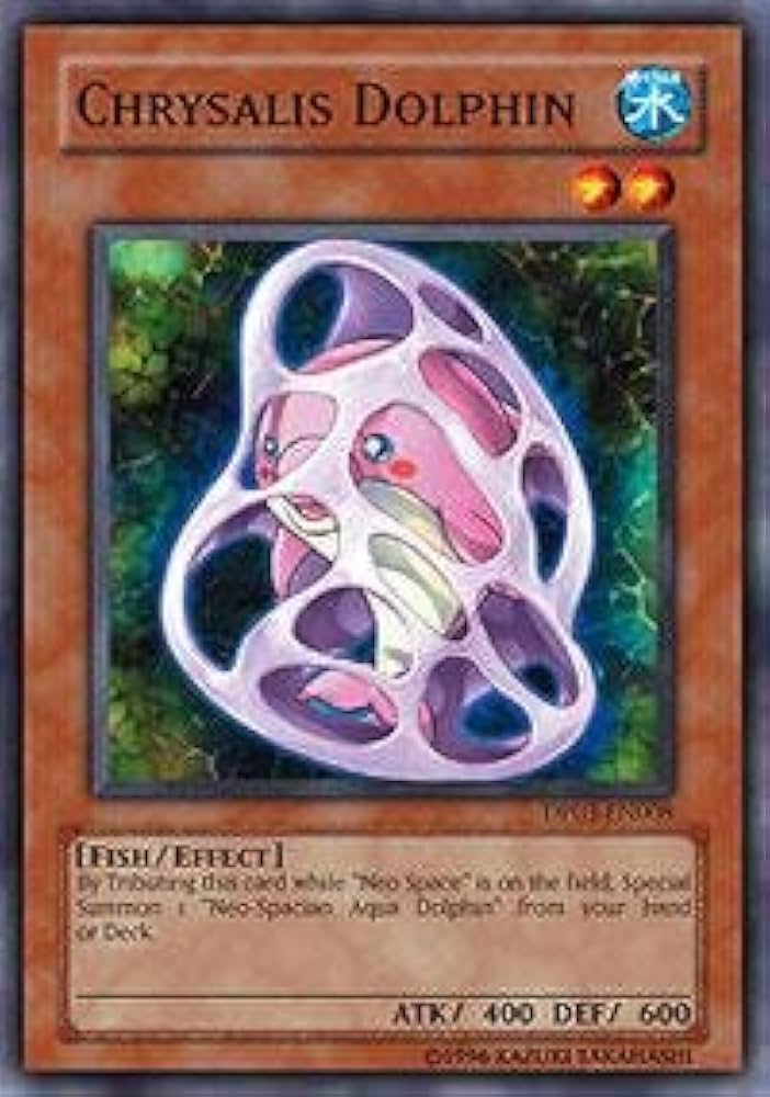 Amazon.com: Yu-Gi-Oh! - Chrysalis Dolphin (DP03-EN008