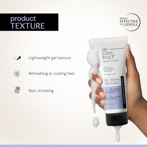 Deconstruct Salicylic Acid Face Wash 100ml - Image 4