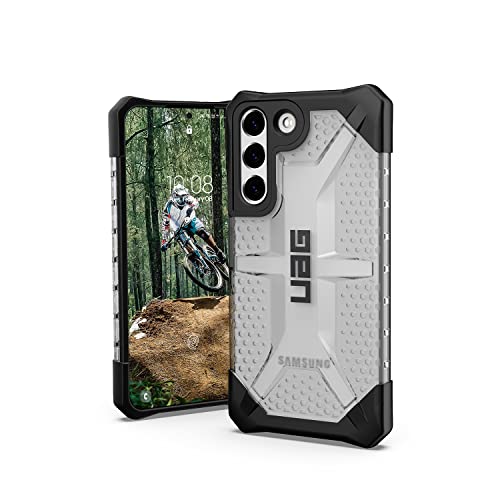 URBAN ARMOR GEAR Galaxy S22対応 耐衝撃ケース PLASMA アイス UAG-GLXS22-T-IC