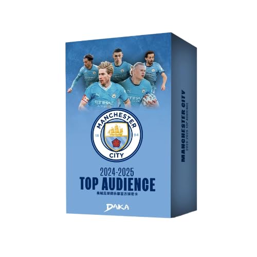 2024-25 Daka Soccer Top Audience Blaster Box | Manchester City | 15+ Years