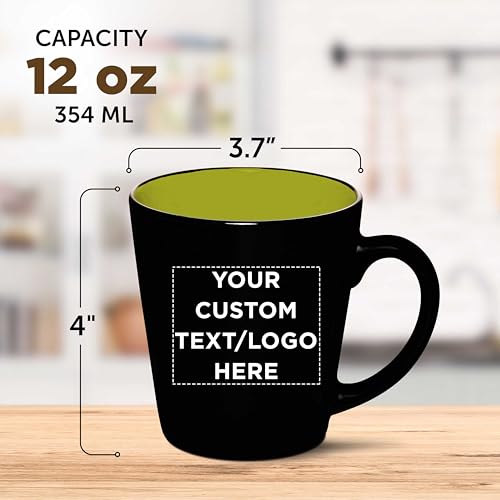 Set de 100 Mugs de Cerámica Personalizados 12 oz miniatura 5