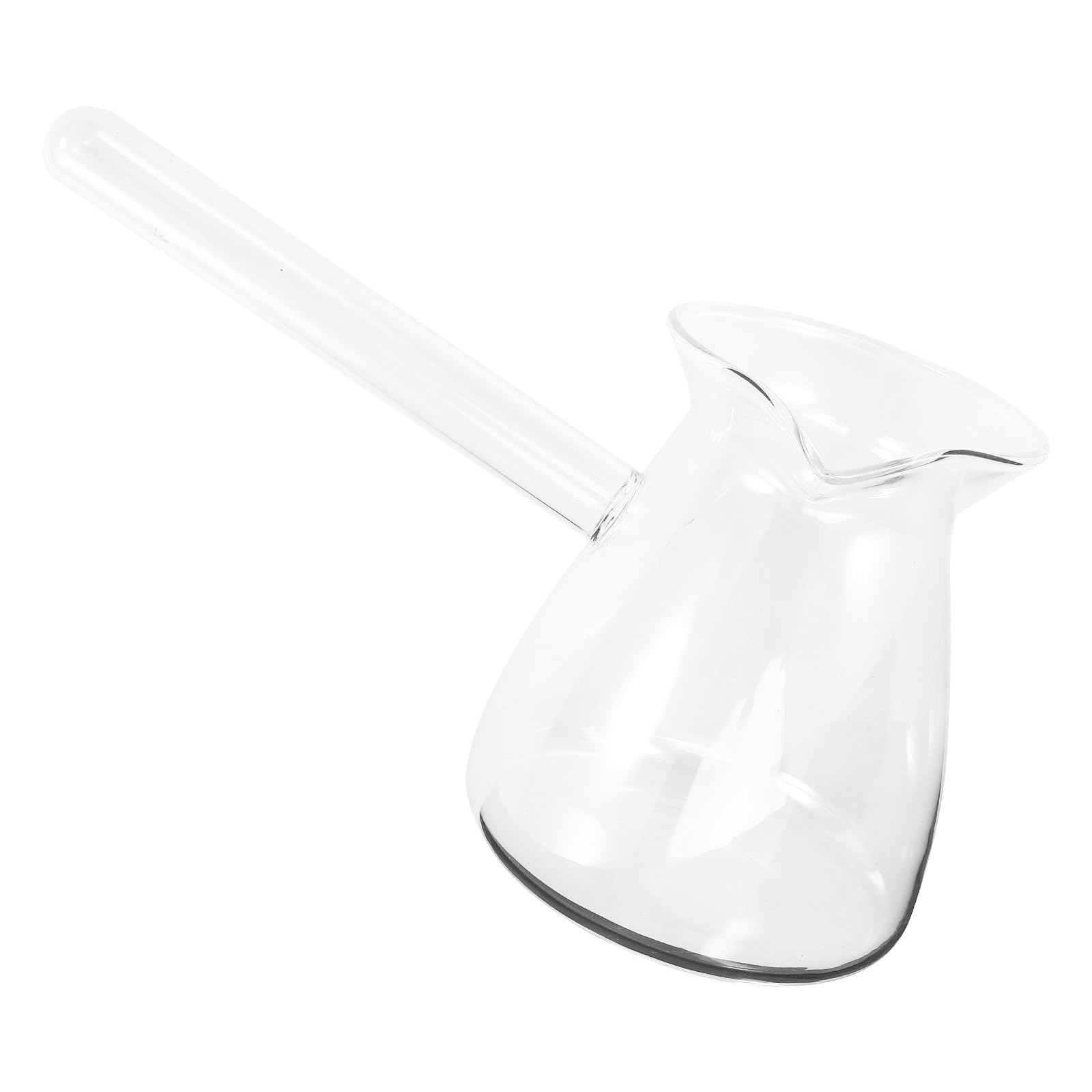 Jarra de cristal resistente al calor de 650ml con mango cómodo para café y leche 1