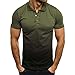 Herren Casual Sport t-Shirt Revers 3D Farbverlauf Kurzarm 1534alltag Yellow personalisiert, Rentner Geschenk, Jahrgang, 70. Bademantel mikrofaser, plüschig, tumeric whykiki Son Goku