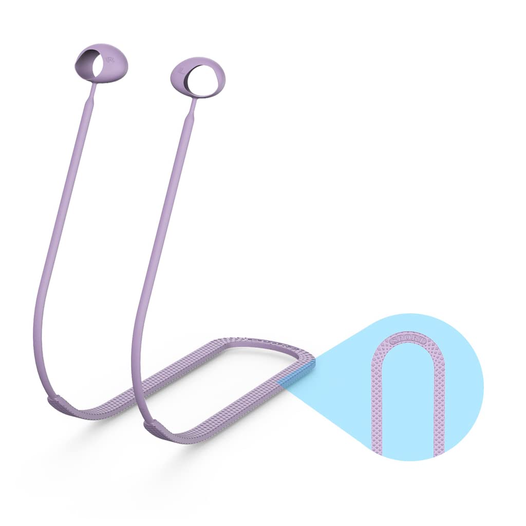 Tsophreniq Strap Cord Anti-Lost Sport String Skin-Friendly Silicone Neck Around Earphone Lanyard Suitable for -
