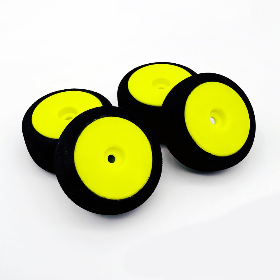 Amazon.com: HackFab Foam Tire Set for Losi Micro-B (Yellow) : Toys
