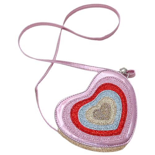 Bandoulière de cœur pour fille sac idéal pour l'école et les sorties
