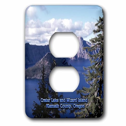 Crater Lake rénovation plaque double prise murale usée 15,2cm - 2