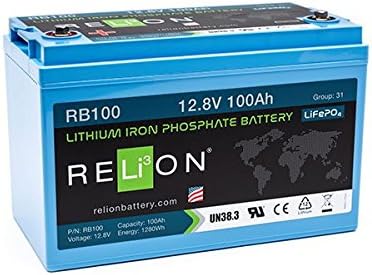 Relion RB100-12V 100AH LITHIUM BATTERY