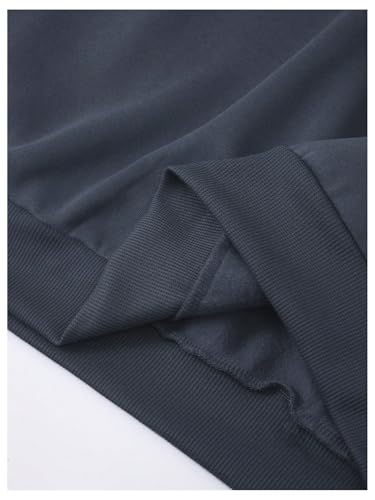 SOLY HUX Sweatshirts for Men Animal Graphic Crew Neck Drop Shoulder Long Sleeve Pullover Tops4