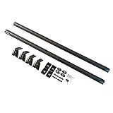⭐Multipropósito: Proporciona la base perfecta para montar equipos de campamento, maletas, cañas de pescar, bicicletas, tablas de snowboard, kayaks y otros accesorios de techo.