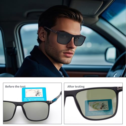 Polarized Sunglasses Men Sports Sunglasses: Men Sun Glasses Polarized UV Protection for Fishing Driving Cycling3