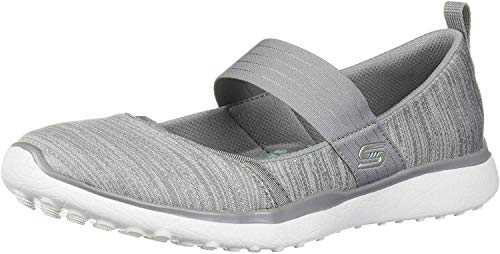 Skechers Women's Microburst-Tender Soul Sneaker, Gry, 7 M US