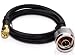 TP-LINK TL-ANT24PT N Male to RP-SMA Male Pigtail Cable, 0.5/1.5ft low loss cable