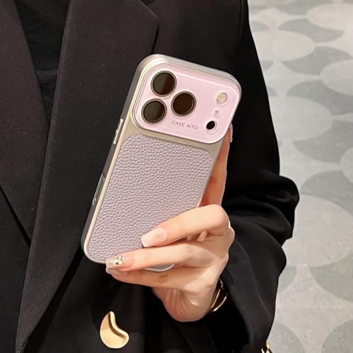 RNOZX For iPhone17 Pro�p �t�@�b�V���������Y�ی��^�E�B���h�E�P�[�X �p�^�[���ϏՌ����g���J�o�[�iFor iPhone17 Pro�p/�p�[�v���j