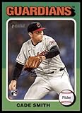 2024 Topps Heritage High Number #611 Cade Smith RC Rookie Cleveland Guardians MLB Baseball Base Trading Card