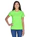 Ultraclub Ladies Cool & Dry Sport Performance Interlock Tee 8420L -Lime L