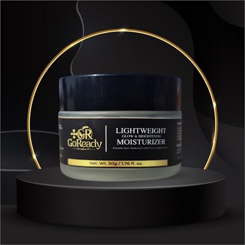 Image of Lightweight Glow & Brightening Moisturiser, 50g, Vegan, Paraben-Free