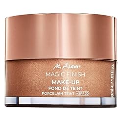 M. Asam Magic Finish Porcelain Teint LSF 30 Make-up (30ml), 4-in-1 Mousse: Primer, Puder & Concealer mit optimaler Deckkraft & mattem Finish – für helle Haut.