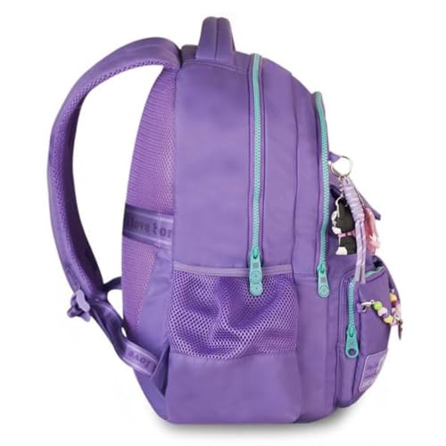 Mochila de Costas Rebecca Bonbon Miçangas RB24593 21 Litros (Roxo)