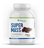 HSLabs SUPER MASSe Weight Gainer Protein Pulver Kohlenhydrat Whey Komplex Muskelaufbau Masseaufbau Massephase Eiweiß Chocolate Schoko 10 30 Portionen (Chocolate 1 kg)