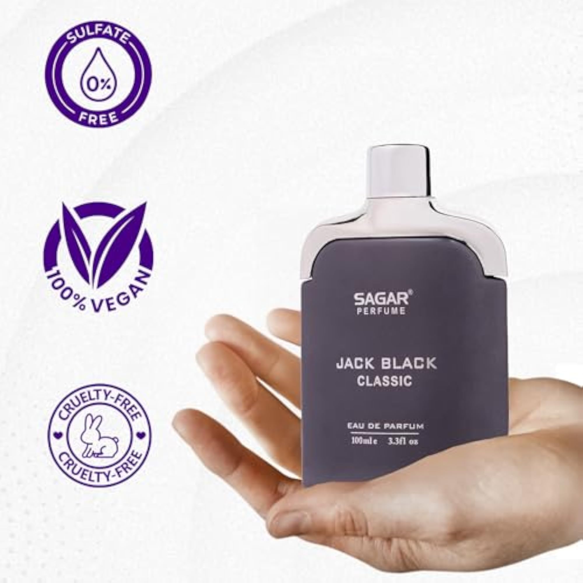 Jack Classic Black 100ml, Unisex Fragrance