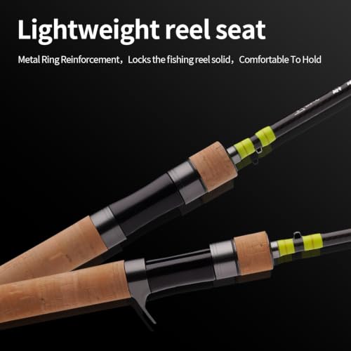 PURELURE SIGAMA 1 Caña de Pescar Ultraligera Casting 4.75 pies Acción Rápida miniatura 6