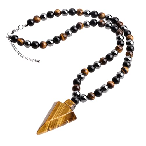 Collier pendentif pierre cristal mookaitedecor pour homme en finir avec les bijoux ternes