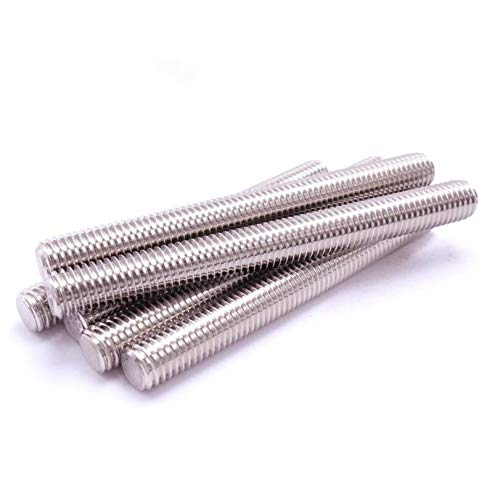 M8 304 stainless steel screw full thread screw headless bolt stud teeth 8mm X 200MM X5 - (Thread Diameter: M8, Length: 200mm)